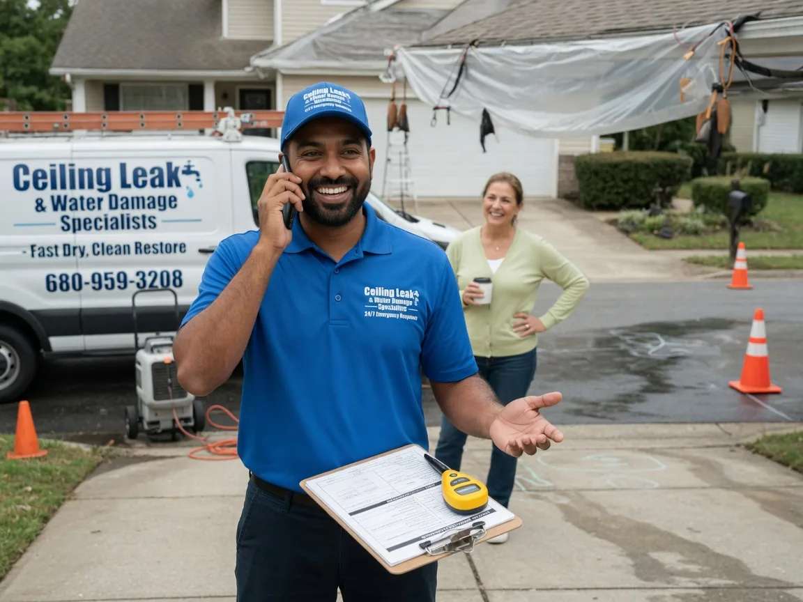 Ceiling Leak Cleanup Oklahoma City, OK FAQs